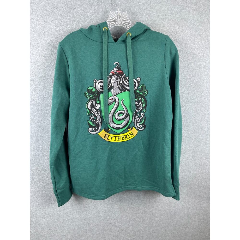 Harry Potter Slytherin Hoodie Women's 6 Green Pullover Long‎ Sleeve Sweatshirt